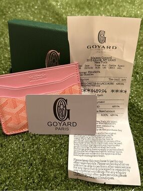 Pink and Coral Cardholder